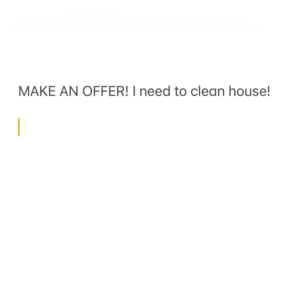 Make an offer!
